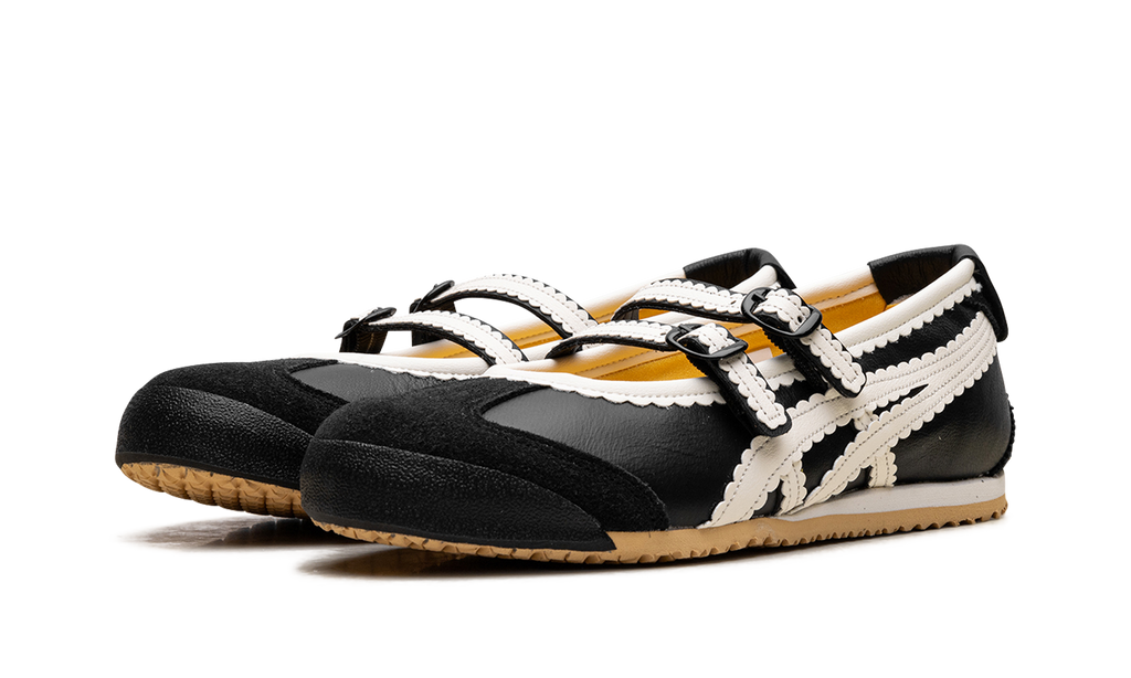 Onitsuka Tiger Mexico 66 TGRS Women's Ballet Flats - Black Cream