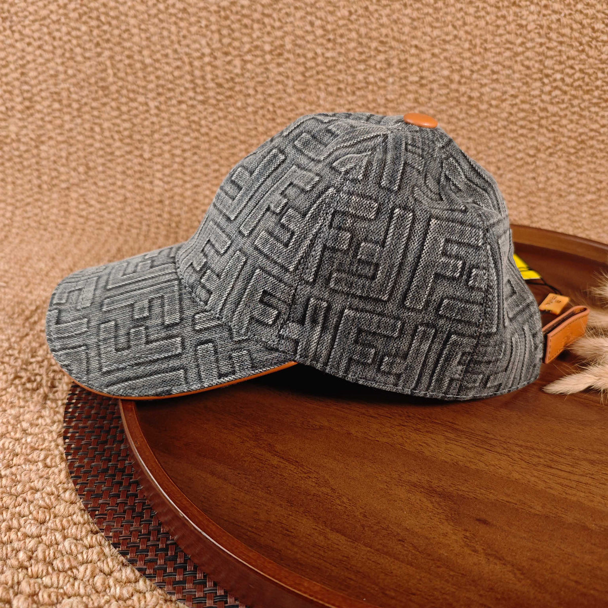 Fendi Baseball Cap - Light Grey