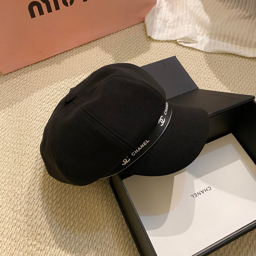 Korean-Style Chic Eight-Panel Baker Boy Cap