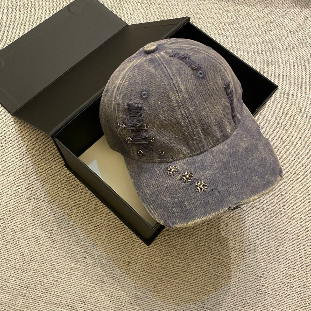 Vintage Washed Distressed Baseball Cap